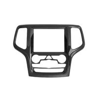 WUTBHGQXWIP Cubierta decorativa for panel de navegación de control central compatible con accesorios interiores Jeep Grand Cherokee 2014-2018(Carbon Fiber Grain)