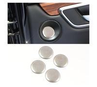 WUTBHGQXWIP Cubiertas de altavoces compatibles con Honda CRV CR-V 2017-2021 Breeze altavoz marco decorativo accesorios interiores del coche(Matt Silver)