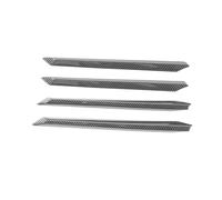 WUTBHGQXWIP Embellecedor de panel de puerta estilo fibra de carbono Compatible con Audi A3 8Y 2021 2022 molduras interiores cubierta embellecedores accesorios de coche