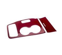 WUTBHGQXWIP Embellecedor decorativo for panel de cambio de marchas de coche, compatible con Jeep Grand Cherokee 2014-2015 ABS(Carbon Fiber Red)