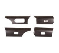 WUTBHGQXWIP Embellecedor decorativo for panel de elevación de cristal de puerta interior de coche, ABS, compatible con Land Rover Freelander 2 (2007-2015)(Oak Grain)