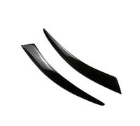 WUTBHGQXWIP Etiqueta engomada del ajuste de la fibra de carbono de la ceja del párpado de la luz de la cabeza del faro compatible con Bmw Z4 E85 2002-2008