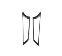 WUTBHGQXWIP Fibra de carbono ABS/negro mate Compatible con Jaguar F-TYPE 2013-2024 pegatina de marco decorativo for manija de puerta interior de coche(Matte black)