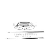 WUTBHGQXWIP Kit de Punta de Guardabarros Delantero y Ajuste de Lanza Compatible con Harley Heritage Softail Classic FLSTC FLSTN Road King FLHR Electra Glide