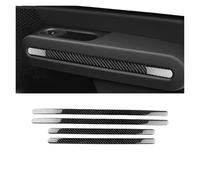 WUTBHGQXWIP LHD RHD Compatible Con Mini Countryman U25 2024 2025 Tiras Decorativas Pegatina Interior Panel De Fibra De Carbono 4 Unids/set