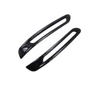 WUTBHGQXWIP Luz antiniebla trasera cubierta de luz de niebla marco TRIM coche Accesorios de estilo compatible con Honda Civic Sedan 2022-2025(ABS Black)