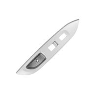 WUTBHGQXWIP Panel de bisel del interruptor de encendido de la ventana delantera izquierda/derecha del coche Compatible con Toyota Yaris 4D Sedean/vios 2006-2016 LHD(B Silver Right)