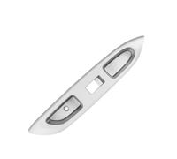 WUTBHGQXWIP Panel de bisel del interruptor de encendido de la ventana delantera izquierda/derecha del coche Compatible con Toyota Yaris 4D Sedean/vios 2006-2016 LHD(A Silver Right)