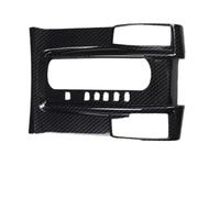 WUTBHGQXWIP Panel de caja de cambios de coche, cubiertas decorativas, embellecedor de estilo ABS, estilo de fibra de carbono, Compatible con Honda Civic 10Th 16-18