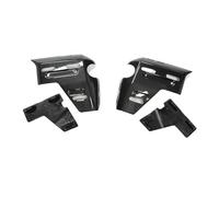 WUTBHGQXWIP Paneles Laterales de Motocicleta compatibles con BMW R1300GS Adventure 2024-2026 Protector de radiador Cubierta Marco de carenado(Carbon Fiber Pattern)