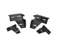 WUTBHGQXWIP Paneles Laterales de Motocicleta compatibles con BMW R1300GS Adventure 2024-2026 Protector de radiador Cubierta Marco de carenado(Matte Black)