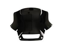 WUTBHGQXWIP Parabrisas de 8,5 Pulgadas de Altura Compatible con Harley Softail Low Rider ST/FXLRST y El Diablo FXRST 2022-2024(Solid Black)