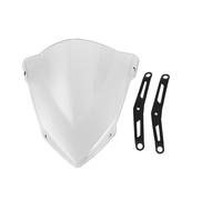 WUTBHGQXWIP Parabrisas Motocicleta deflectores de Viento Soporte Parabrisas Compatible con Yamaha MT-03 MT-25 2020-2025(Clear)