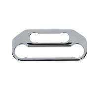 WUTBHGQXWIP Pegatinas de cubierta decorativa for Panel de Control de aire acondicionado de coche ABS, compatibles con accesorios Ford Bronco 2021-2024(Chrome)