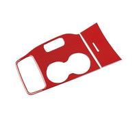 WUTBHGQXWIP Protector de ajuste de la cubierta decorativa del Panel de cambio de marchas del coche Compatible con accesorios interiores Jeep Grand(2014-2015 RedCarbon)