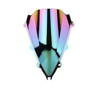 WUTBHGQXWIP Protector de Parabrisas de Doble Burbuja for Motocicleta, Compatible con Aprilia RSV4 R RSV4R RS4 125 50 RS V4(Iridium)