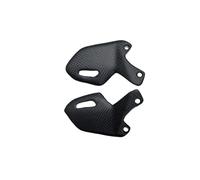 WUTBHGQXWIP Protector de talón de Fibra de Carbono Compatible con Ducati DesertX Desert-X 2022-2025 Accesorios de Moto Traseros de ala de pie