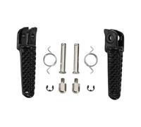 WUTBHGQXWIP Reposapiés Delantero de Motocicleta Compatible con Honda CBR600RR 2003-2023 CBR1000RR 2004-2023 CB1000R 2008-2023(Black)