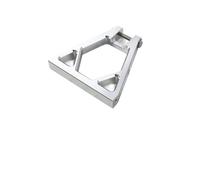 WUTBHGQXWIP Triángulo de trípode Reforzado con absorción de Golpes for Motocicleta, Compatible con Surron Light Bee X/S Segway X160 X260(Silver)