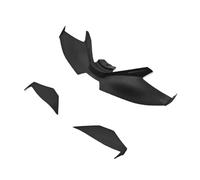 WUTBHGQXWIP Winglet de carenado Delantero Compatible con Yamaha MT09 MT-09 SP 2024 2025, alerones Frontales Desnudos de Fuerza aerodinámica for Motocicleta(Not Pasted)