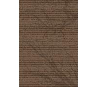 Wuthering Heights Writing Brown Notebook: 6"x9" lined notebook or journal; 100 pages