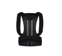 WUTIANBAO Faja Lumbar Corrector De Postura Unisex, Soporte For Espalda Completa, Cinturón Deportivo Fajas De Trabajo(Black,5XL)