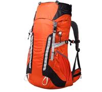WUTIANBAO Mochila Militar Mochila De Senderismo Duradera Y Práctica De Gran Capacidad De 52L, Mochila Impermeable, Ahorro De Mano De Obra, Transpirable Mochila Senderismo(Oranje)