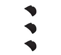 WUUISDNX 3 Juegos de Funda Universal para Saco de Cochecito - Transpirable y Cómoda Impermeable y Resistente a las Sombrillas Paño de Confiabilidad negro, negro 3Conjunto