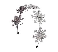 WUUISDNX Accesorios para el Cabello de Boda con Estilo, Vestido para el Pelo con Diamantes de imitación, joyería de Moda con Temperamento, aleación de de Cristal