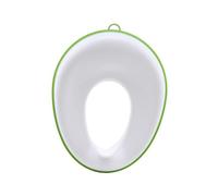 WUUISDNX Asiento de entrenamiento para inodoro, diseñado para un suave y seguro, evita derrames de orina y es práctico para guardar. Ideal para doméstico y viaje, Verde, 38x30cm