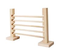 WUUISDNX Barra de Salto de para Madera para Conejos, Juego obstáculos Altura Ajustable para Mascotas, Juegos Entrenamiento y Ejercicio Atractivos, Juego Juguetes para Madera para Conejos, Altura
