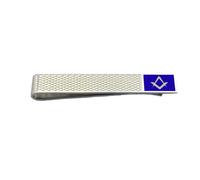 WUUISDNX Clip de barra de corbata simple, barra cuello corbata, clip clásico para sujetar el cuello la camisa, accesorios resistentes y duraderos para todos los hombres, alfileres, Plata, 50x8 mm