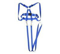 WUUISDNX El arnés para correr con correa ajustable admite diversas actividades, lo que hace que el tiempo de juego sea emocionante y energizante. El tamaño, Azul, 39.5 cm a 63 cm