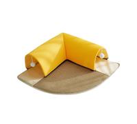 WUUISDNX Emocionante Tienda de campaña con túnel para Gatos de Interior y Exterior Que Garantiza diversión y exploración sin límites, a la Vez Que fomenta el Juego Activo y la curiosidad Diaria. Cama