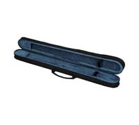 WUUISDNX Estuche compacto para de violín, viola y violonchelo. Amplio espacio para arcos de cuerda sin ser voluminoso ni difícil manejar. Estuche tela Oxford para violín, Negro, 84x10x7cm