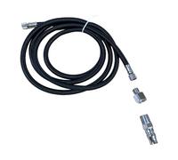 WUUISDNX Herramienta de Manguera de aerógrafo Flexible Equipada con Conectores Hembra estándar 1/8 para Todas Las Aplicaciones Pintura. Adaptador Tubo estándar sin Fugas. Manguera pulverización