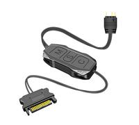 WUUISDNX Iluminación LED RGB con Control Manual y un magnífico Mini Ventilador de chasis de 5 V, Controlador RGB y Control Remoto USB, soluciones Suministro iluminación LED, Enfriador Agua para PC