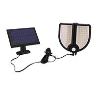 WUUISDNX Luz alimentada por energía Solar con Control Remoto Lámpara de Pared separada por inducción Iluminación Decorativa para Porche de Patio al Aire Libre