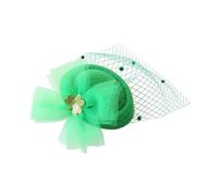 WUUISDNX Mini sombrero fascinador con estilo moderno y horquillas para el cabello que añaden diversión a celebraciones y eventos. Ya sea que esté buscando, Decoración de malla, 29 x 16 cm