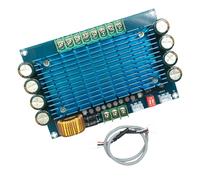 WUUISDNX Módulo de audio de potencia para coche, placa alimentación 4 canales TDA7850, voltaje entrada conmutable, salida 12 V CC, amplificador coche 4