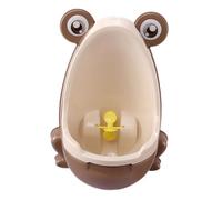 WUUISDNX Orinal de entrenamiento para niños, divertido sapo, objetivo de puntería, solución atractiva para el éxito en el baño. inodoro lindo tiene ranuras para orina separadas y es ligero, por lo que