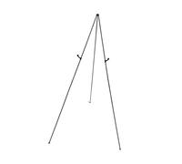 WUUISDNX Soporte plegable de trípode para letrero de bienvenida boda, portátil, metal, ideal para exhibir obras arte. Tamaño plegado: 38 cm / 14,96 pulgadas; tamaño totalmente extendido: 160 cm /