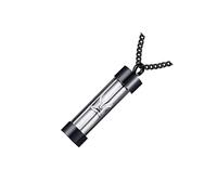 WUUISDNX Urna de cremación con colgante en forma de lágrima, con cenizas para celebrar a tus seres queridos. Urna acero inoxidable y vidrio transparente con forma reloj arena.