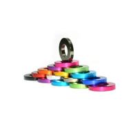 WUUKEPSG 1/2 Arandela Plana de Aluminio M3/M4 M5 M6 M8 M10, Multicolor Arandela Plana de Aluminio Anodizado para Piezas Rc/Gloden/M3*6 * 2.5 2Pcs