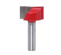 WUUKEPSG 1 Broca de Fresado para Limpieza de Fondo de Vástago de 8 Mm, Fresas de Carburo de Diámetro para Madera, Fresa, Cepilladora de Superficies para Carpintería/8 * 22