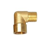 WUUKEPSG 1Pc 4 Ways Brass Pipe Fittings Equal Female Connector 1/8" 1/4" 3/8" Bsp Female Thread,For Grease System Hydraulic System/White/1/2"