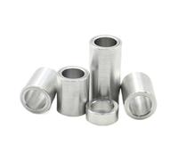 WUUKEPSG 5/10/20 Juntas de Buje Plano de Aleación de Aluminio M3/M4 M5 M6 M8 Espaciador Cnc para Piezas de Modelos Rc/Length 3.0Mm/6.2* D15 (5Pcs)