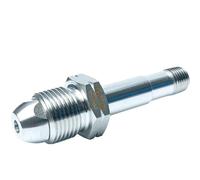 WUUKEPSG Cga500 Cga510 a 1/4" Npt Vcrho O Conector de Niple de Soldadura Automática para Tubo de Acero Inoxidable Sus316L/1Pc/Cga500 To 1L4 Nptm