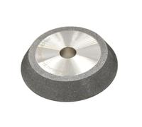 WUUKEPSG Muela Abrasiva de Cbn de 3 Pulgadas, Mandril de 1/2", 20G-Cbn230 Cbn para Acero de Alta Velocidad, Sdc para Acero de Tungsteno/3-Cbn230