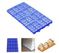 WUUKEPSG Paletas de Plástico, Paletara a Prueba de Humedad Tabla Impermeable Resistente Al Desgaste Almohadilla de Almacenamiento de Alimentos Almacén Balcón Residencial Cojinete Fuerte/2 Pcs/60*30*3C